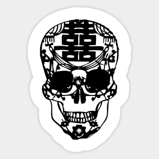 ELEGANT SKULL Sticker